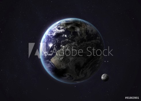 Picture of Shot of Earth taken from open space Collage images provided by